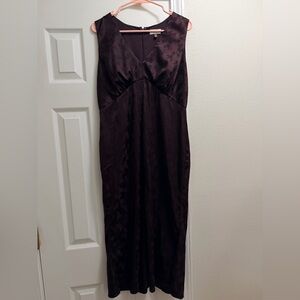 BCBG New York Brown Sleeveless Dress